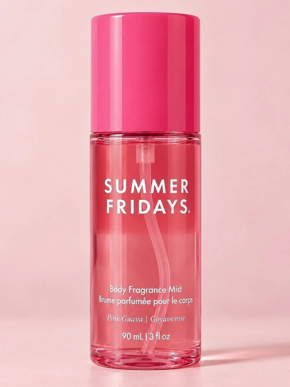 Summer Fridays Pink Guava Body Fragrance Mist Pink